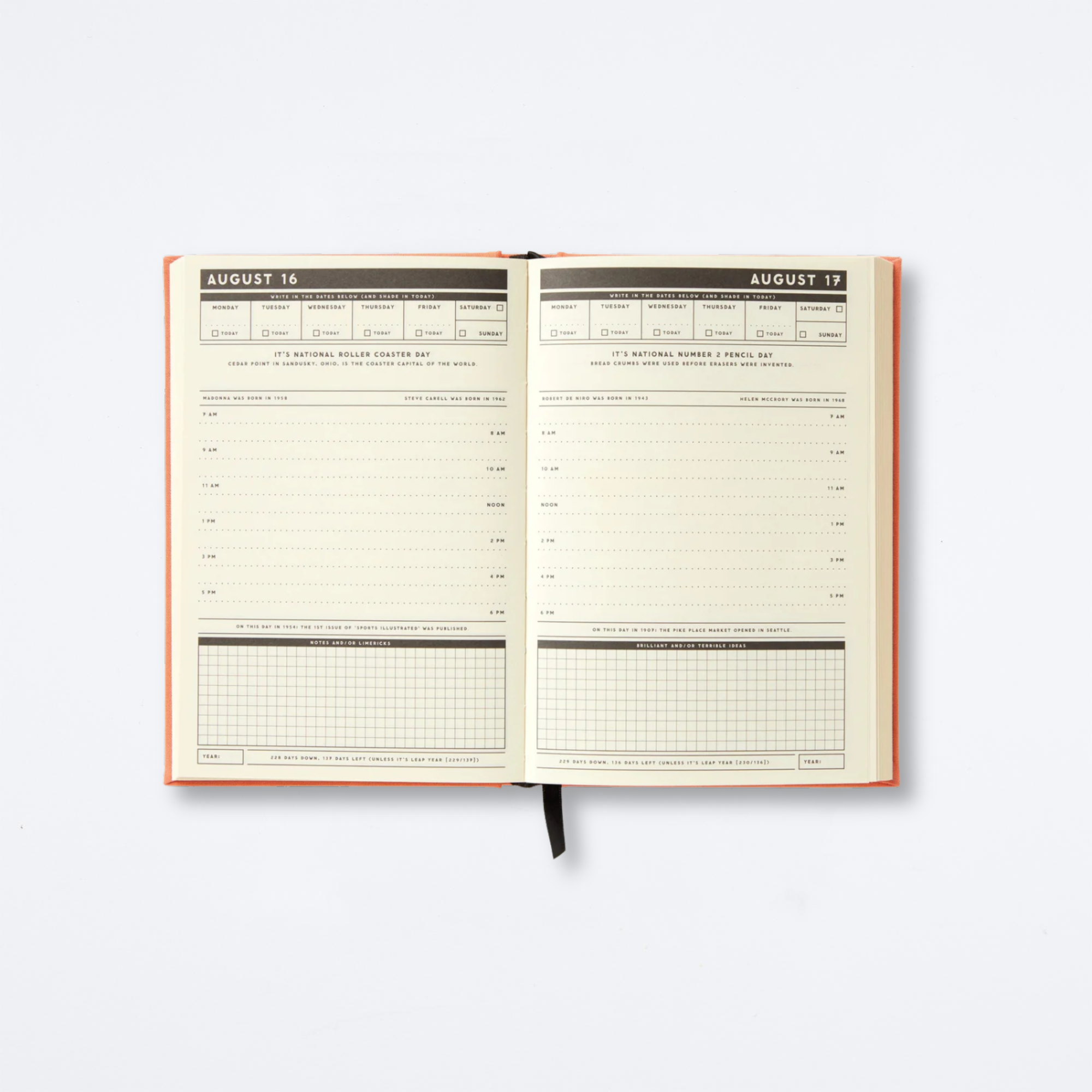 Part-time Adult Undated Daily Planner