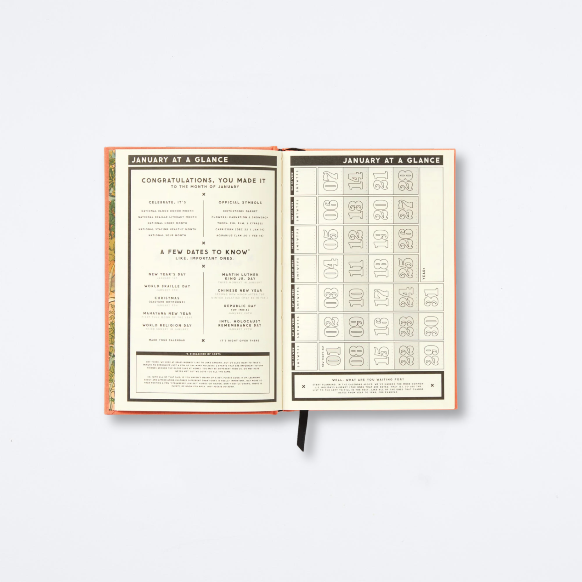 Part-time Adult Undated Daily Planner