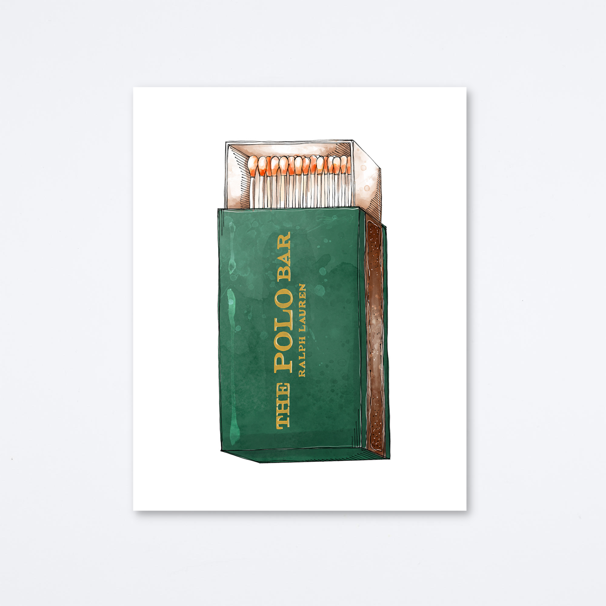 Polo Bar Art Print