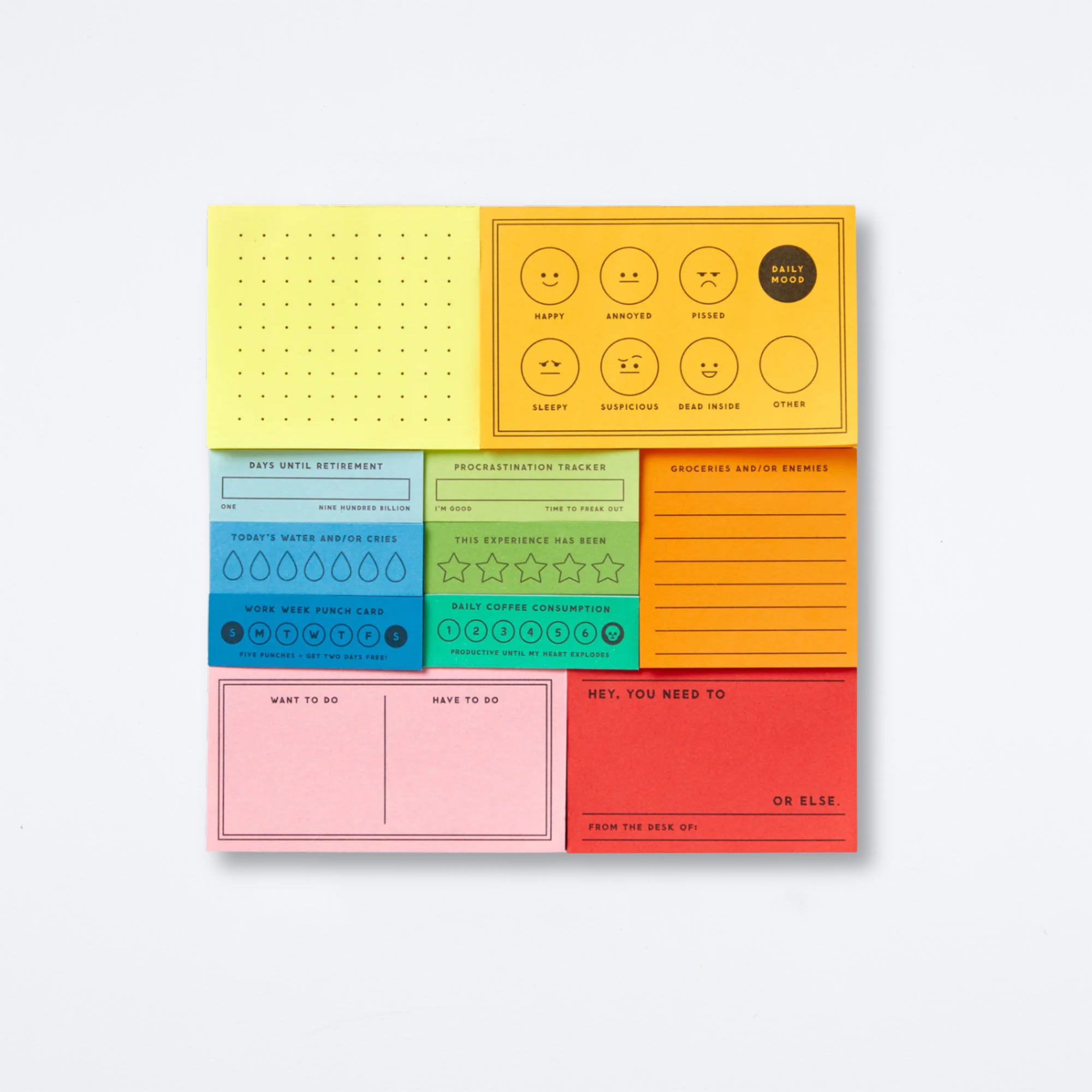 I've got A Few Notes Tear-Off Notepad Set — Archer Paper Goods