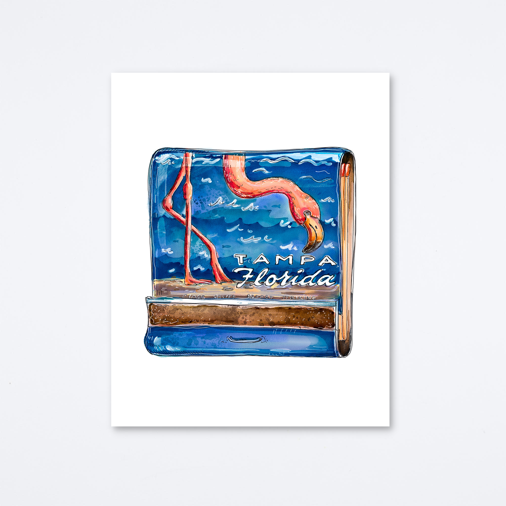 Tampa Art Print