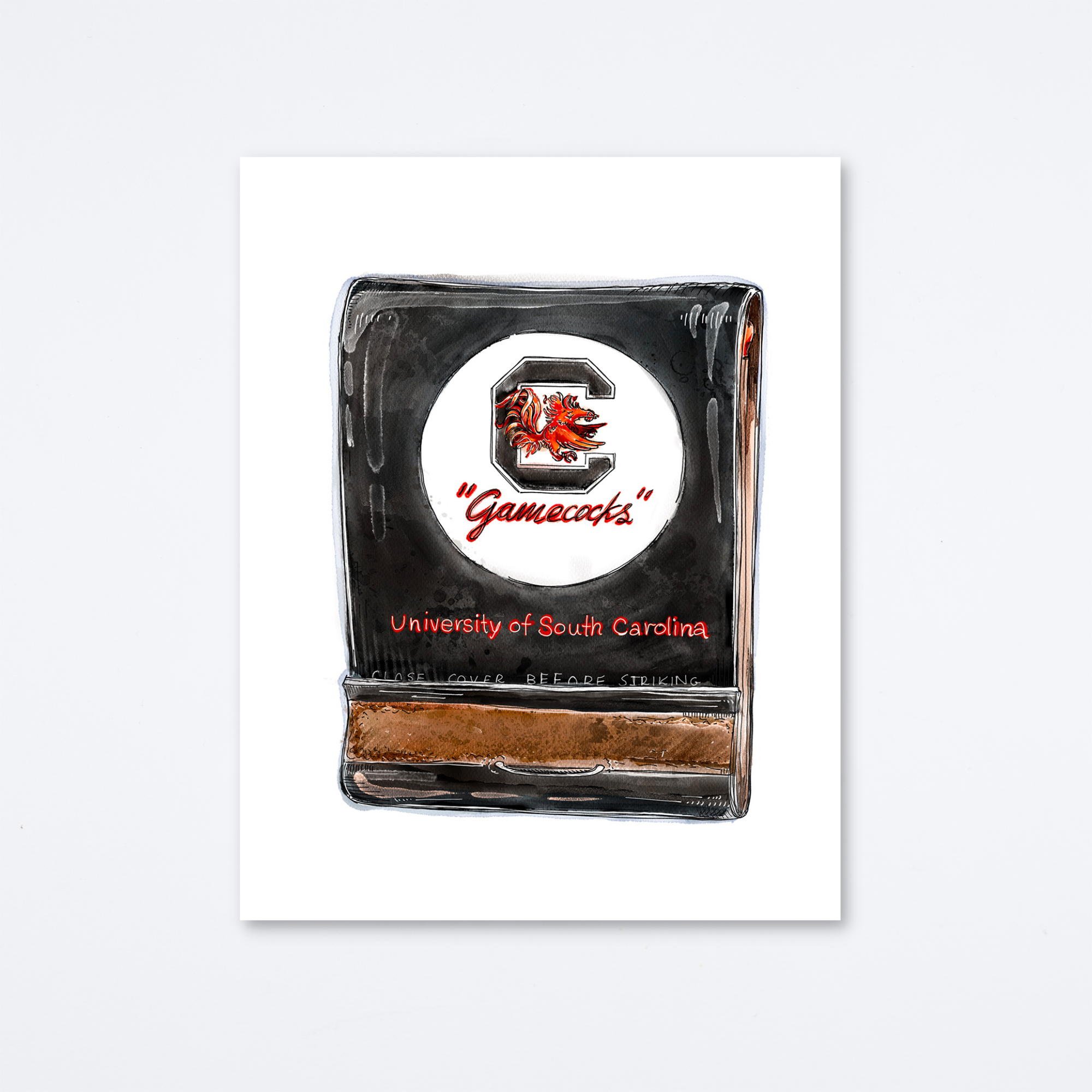 University of South Carolina Art Print