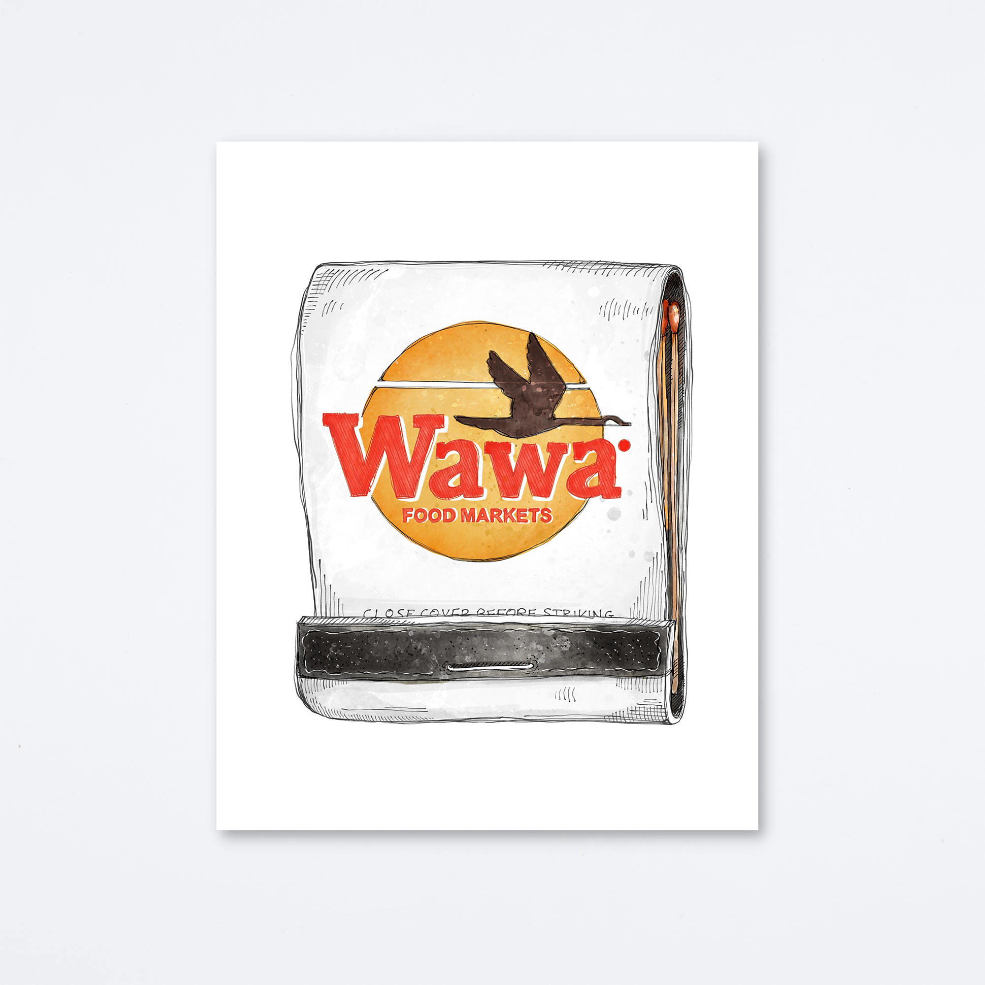 Wawa Art Print