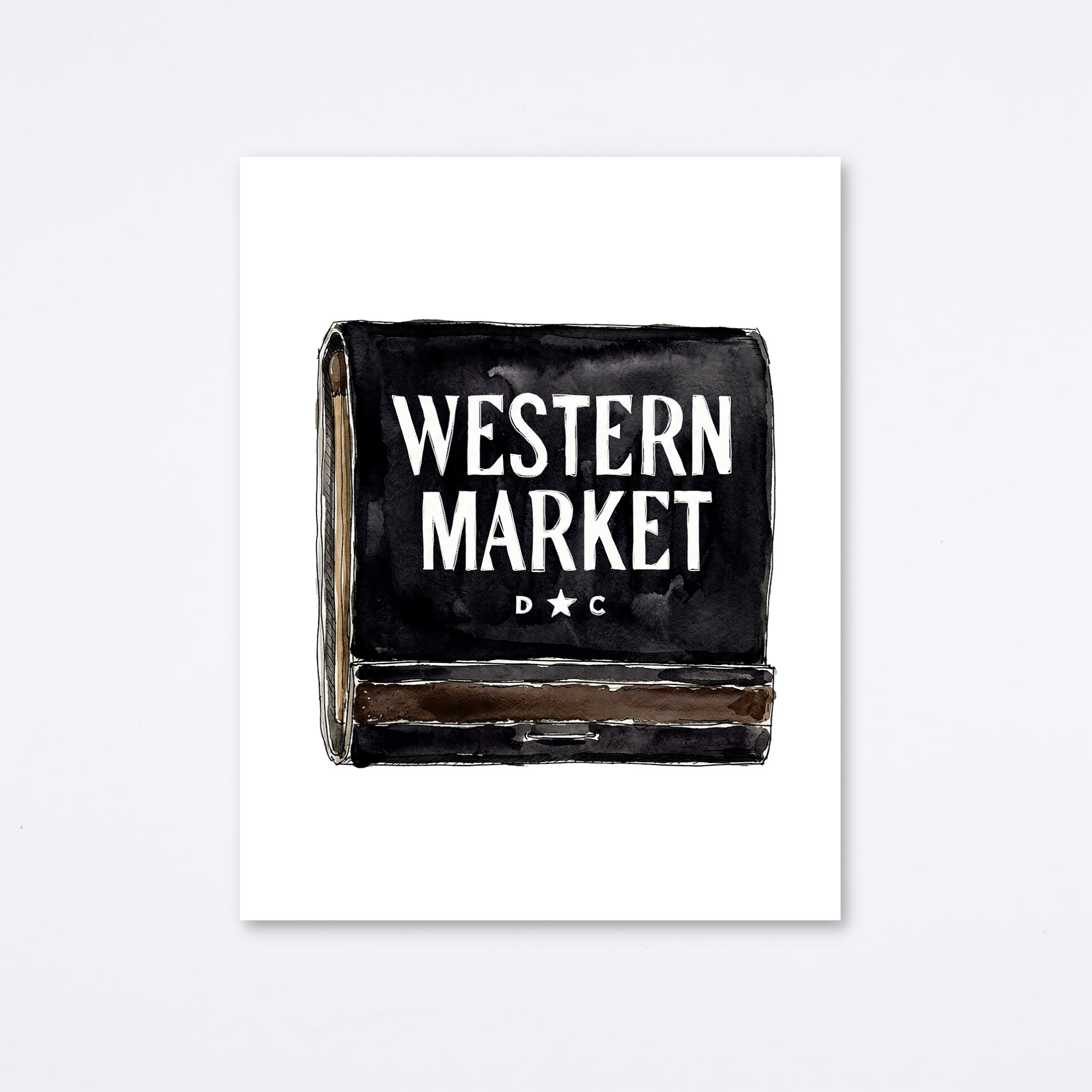 Western Market Art Print