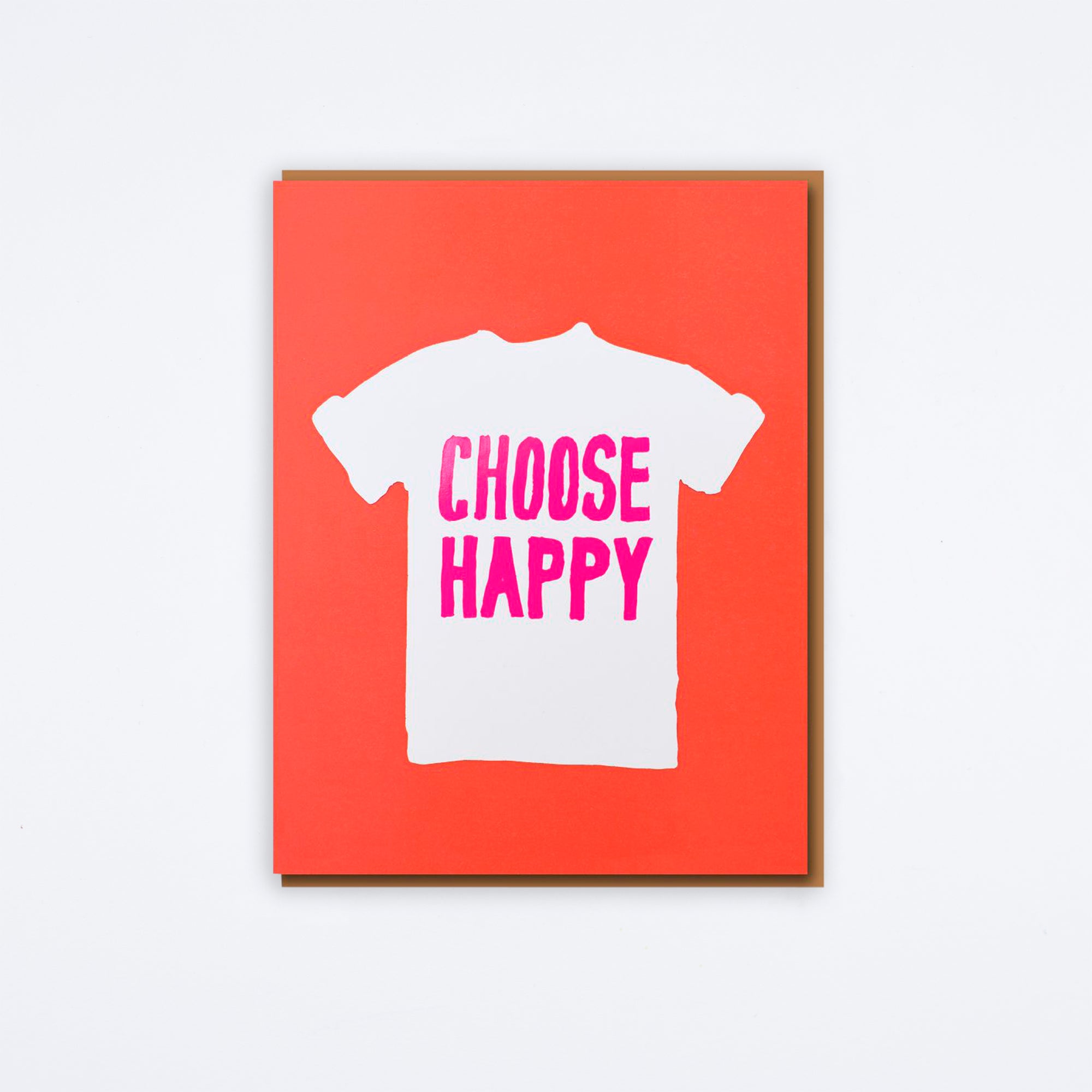 Choose Happy Card
