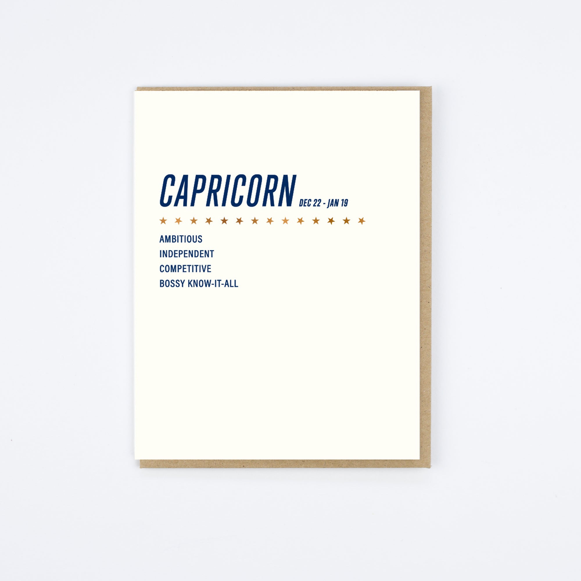 Capricorn Card