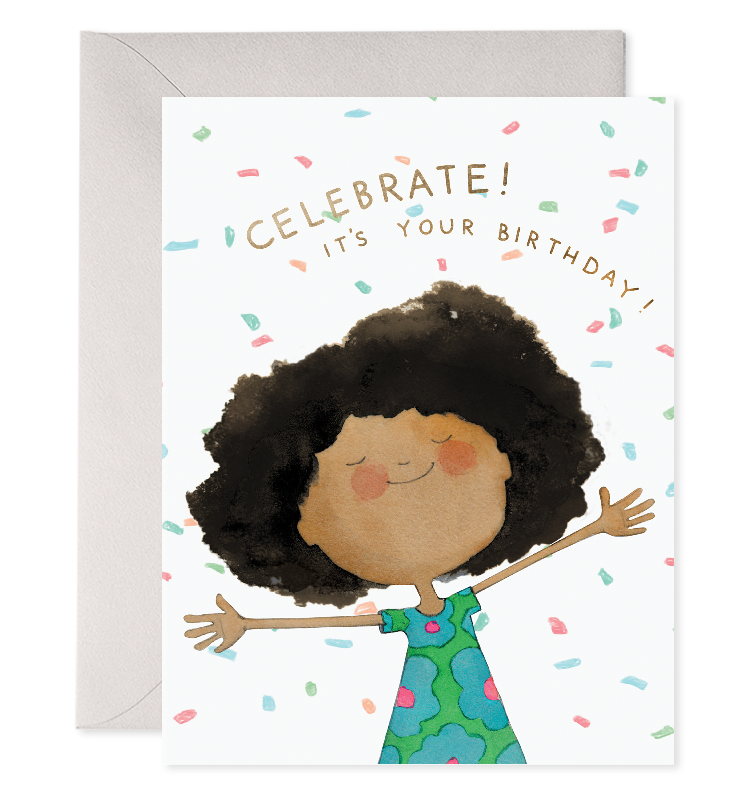 Confetti Birthday Card