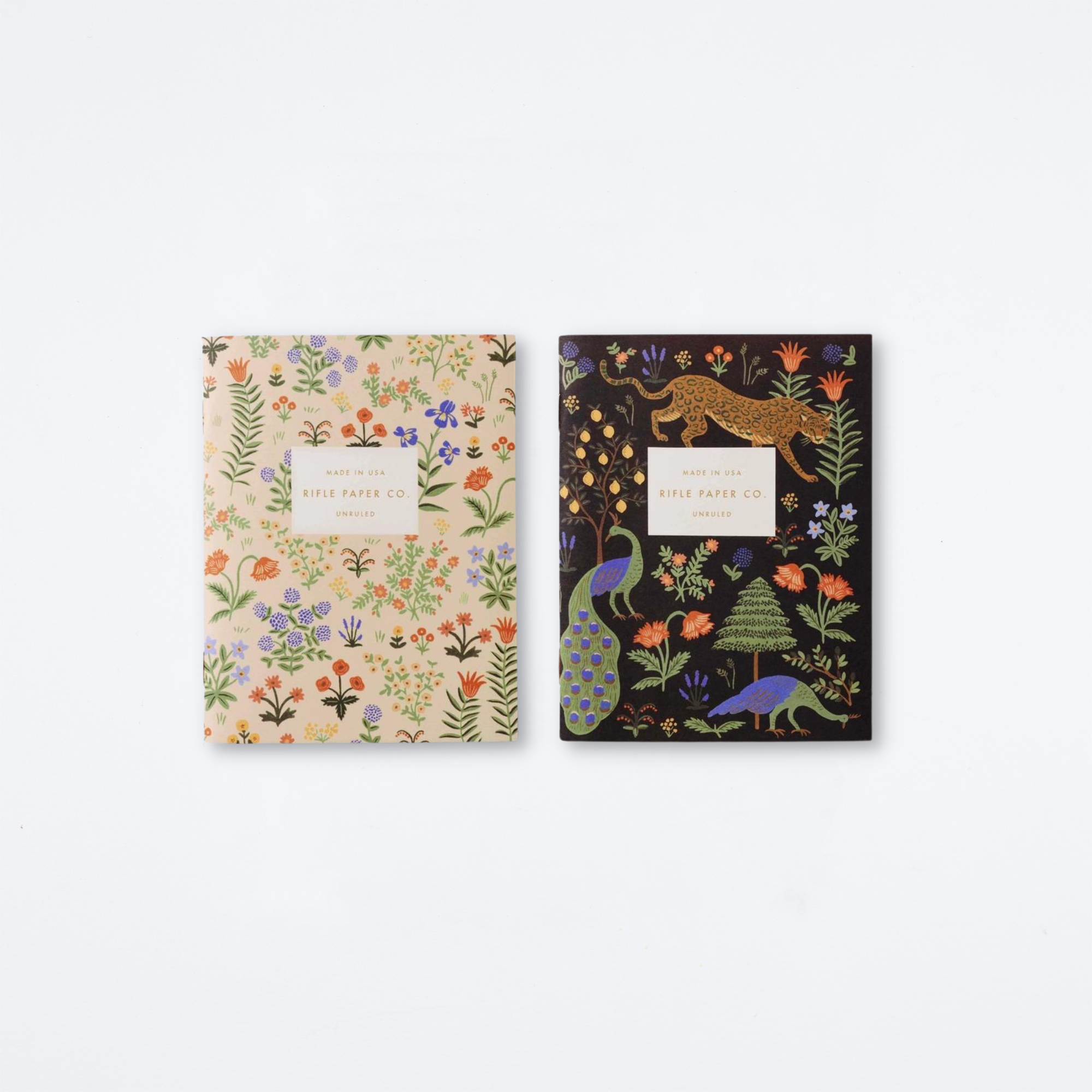 Pair of 2 Menagerie Pocket Notebooks