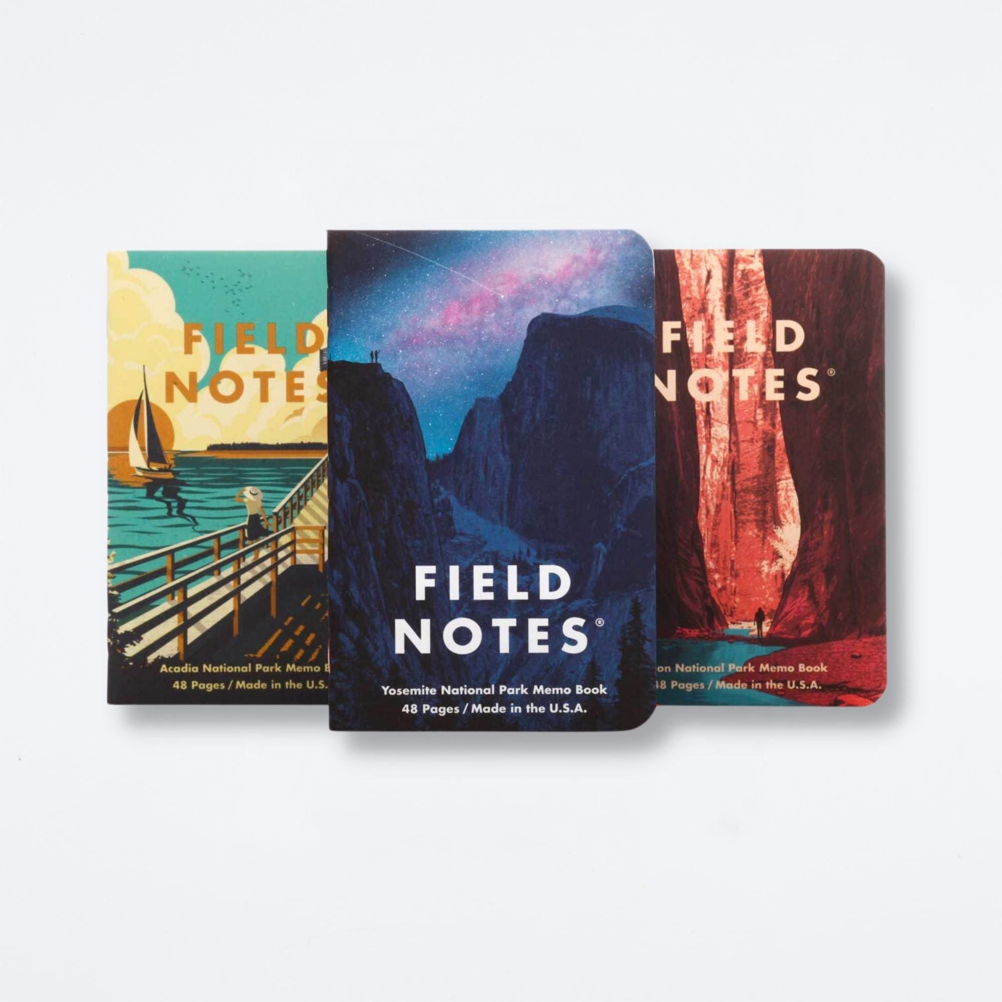 National Parks Notebook Set Series A