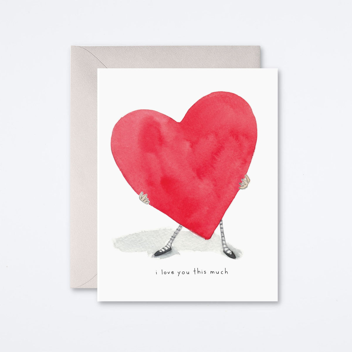 I Love You This Much Card — Archer Paper Goods