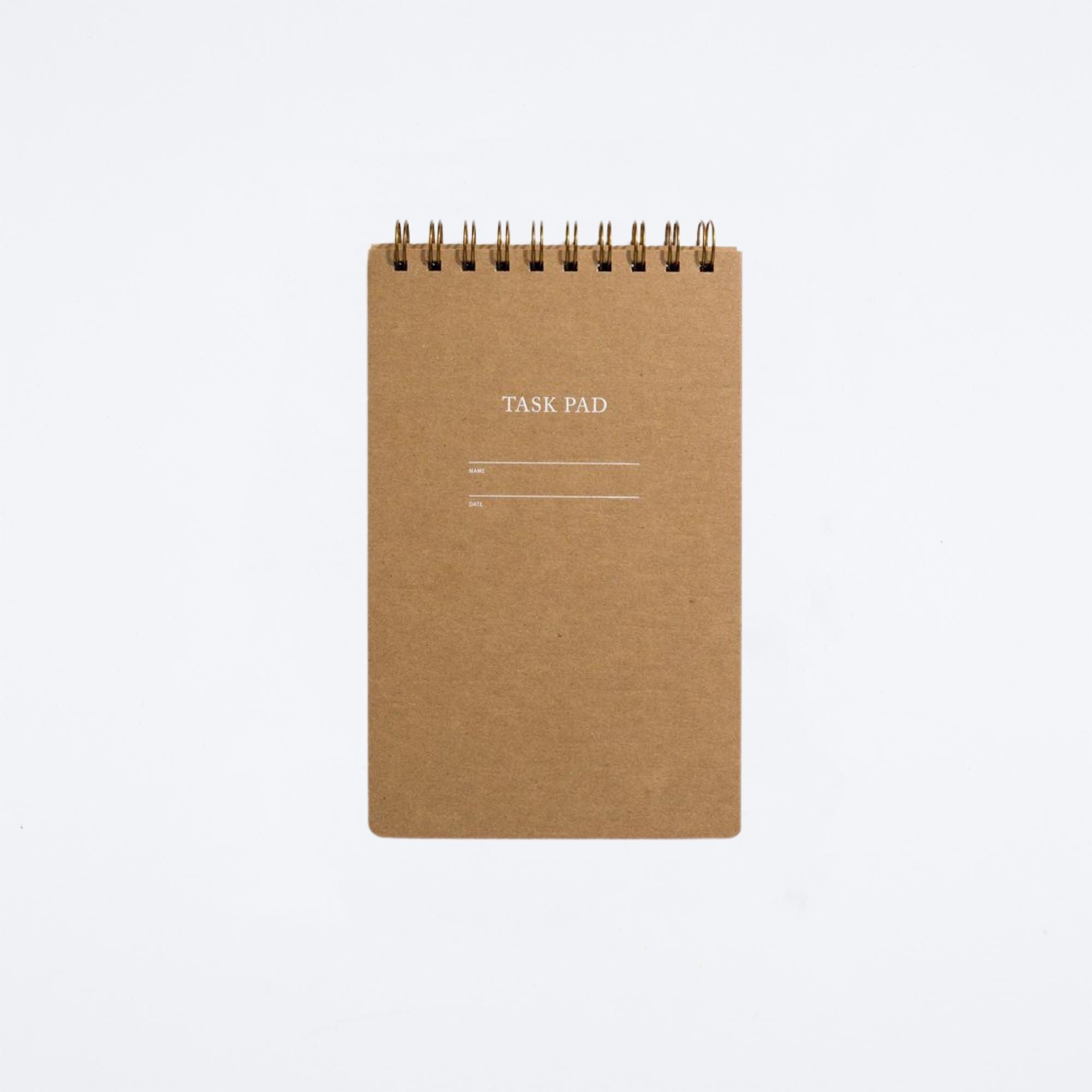 Kraft Task Pad Notebook