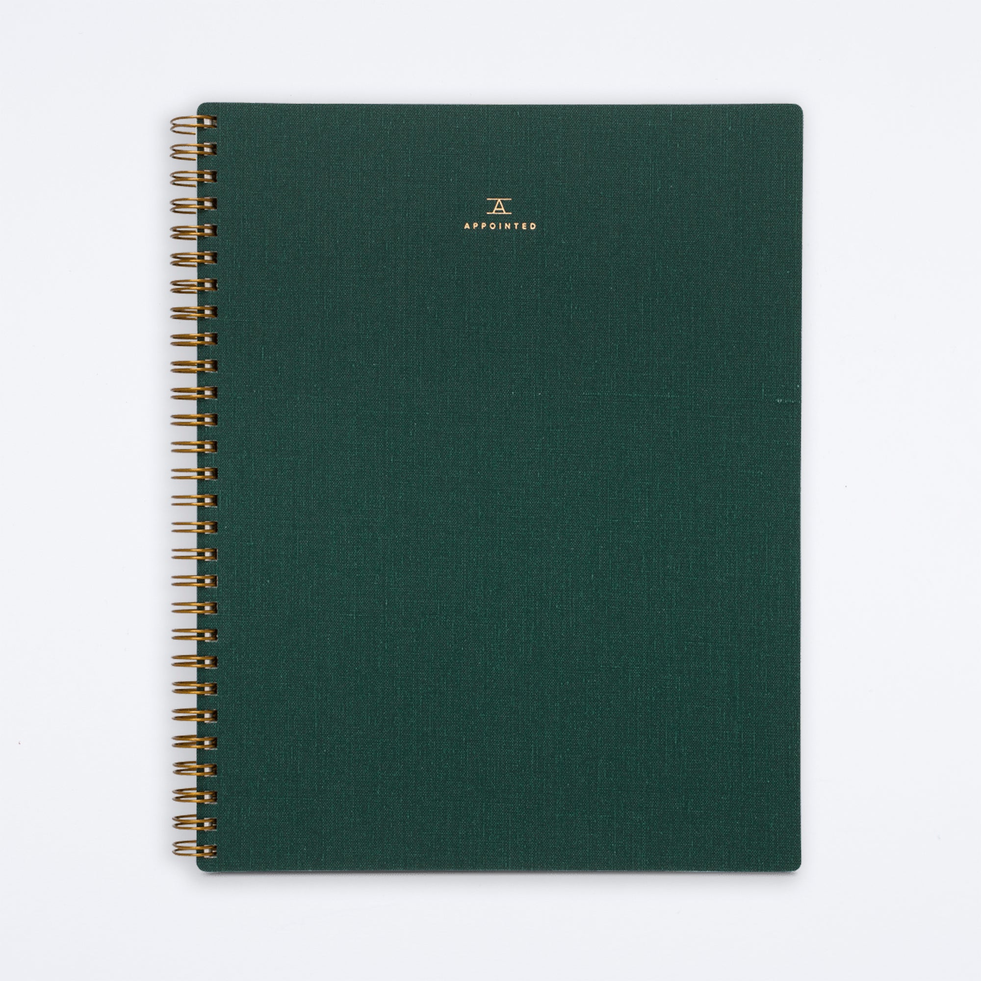 Hunter Green Lined Notebook