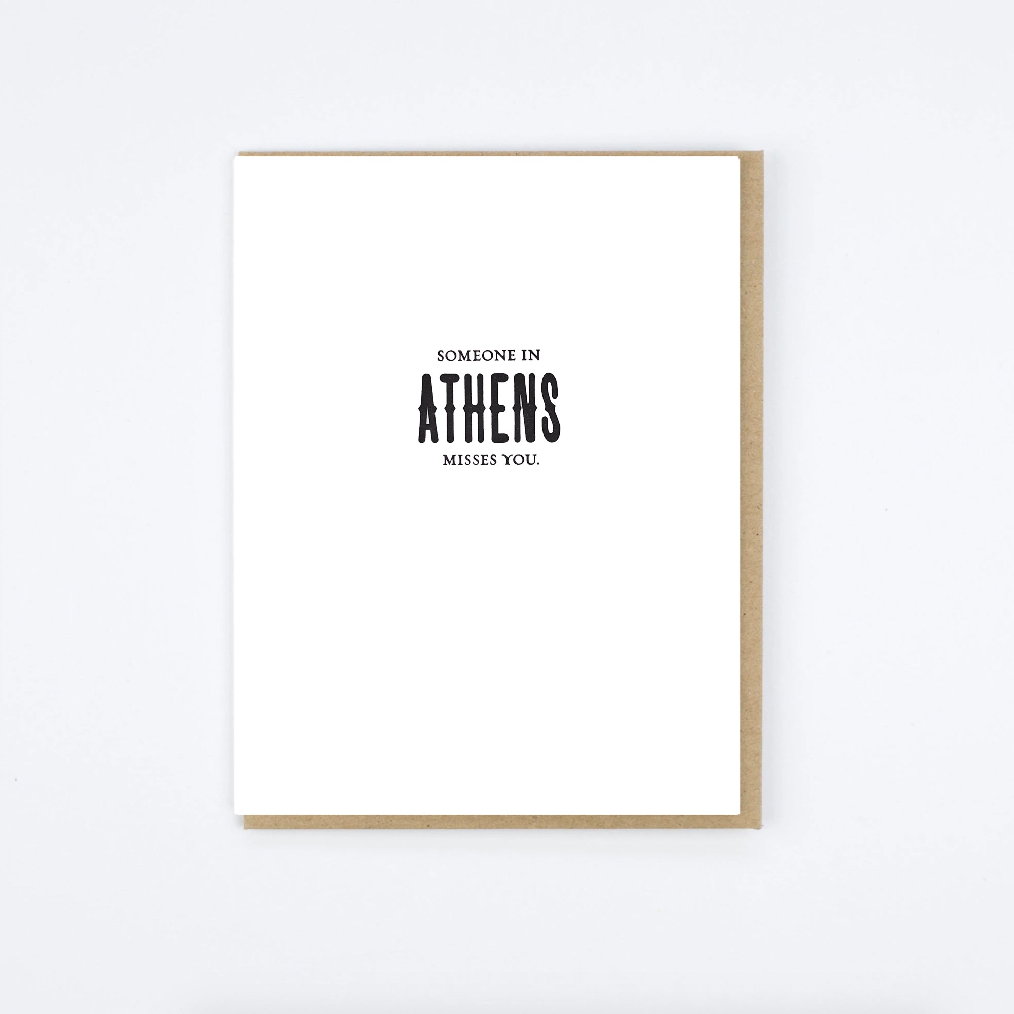 Athens Misses Card