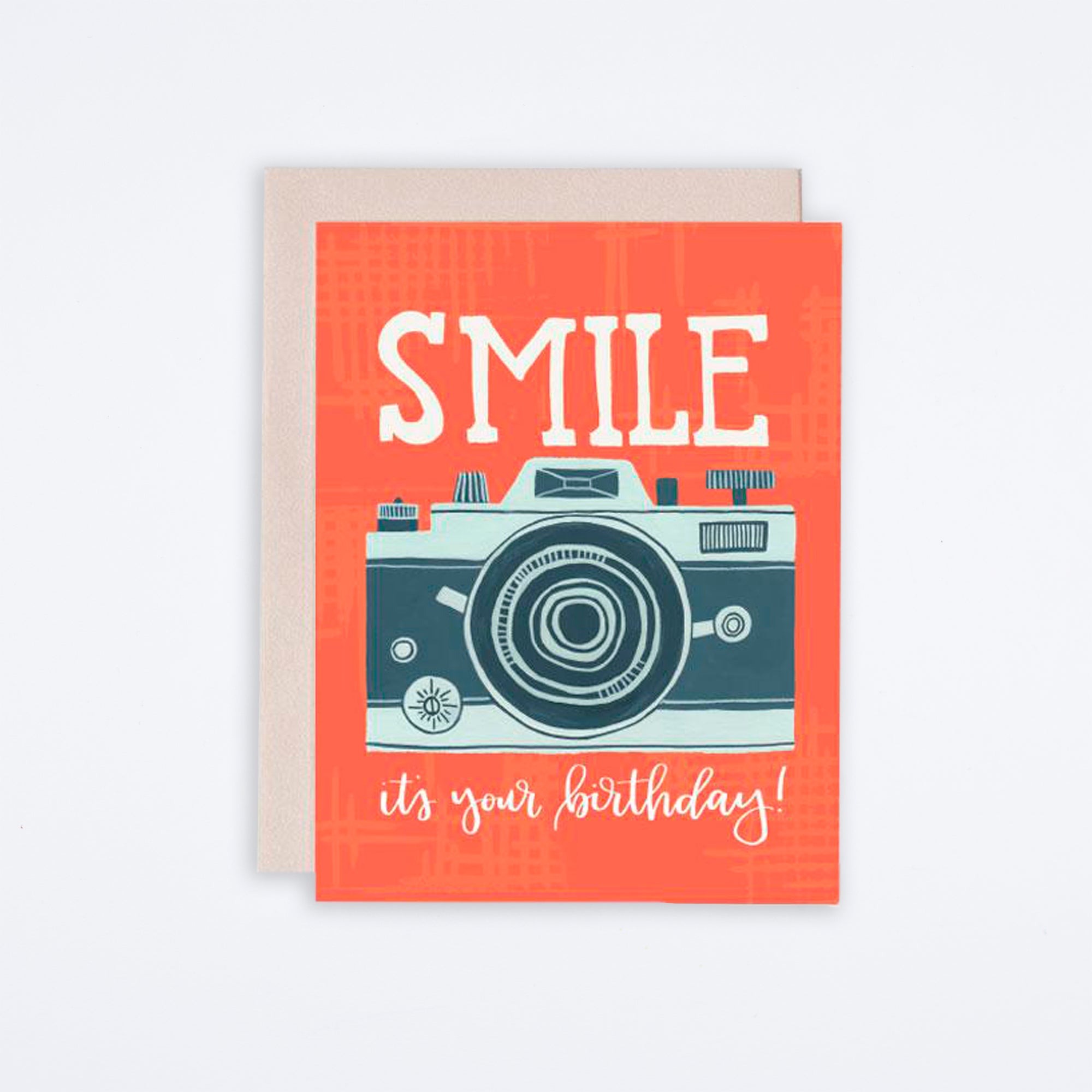 Birthday Smile Camera Card