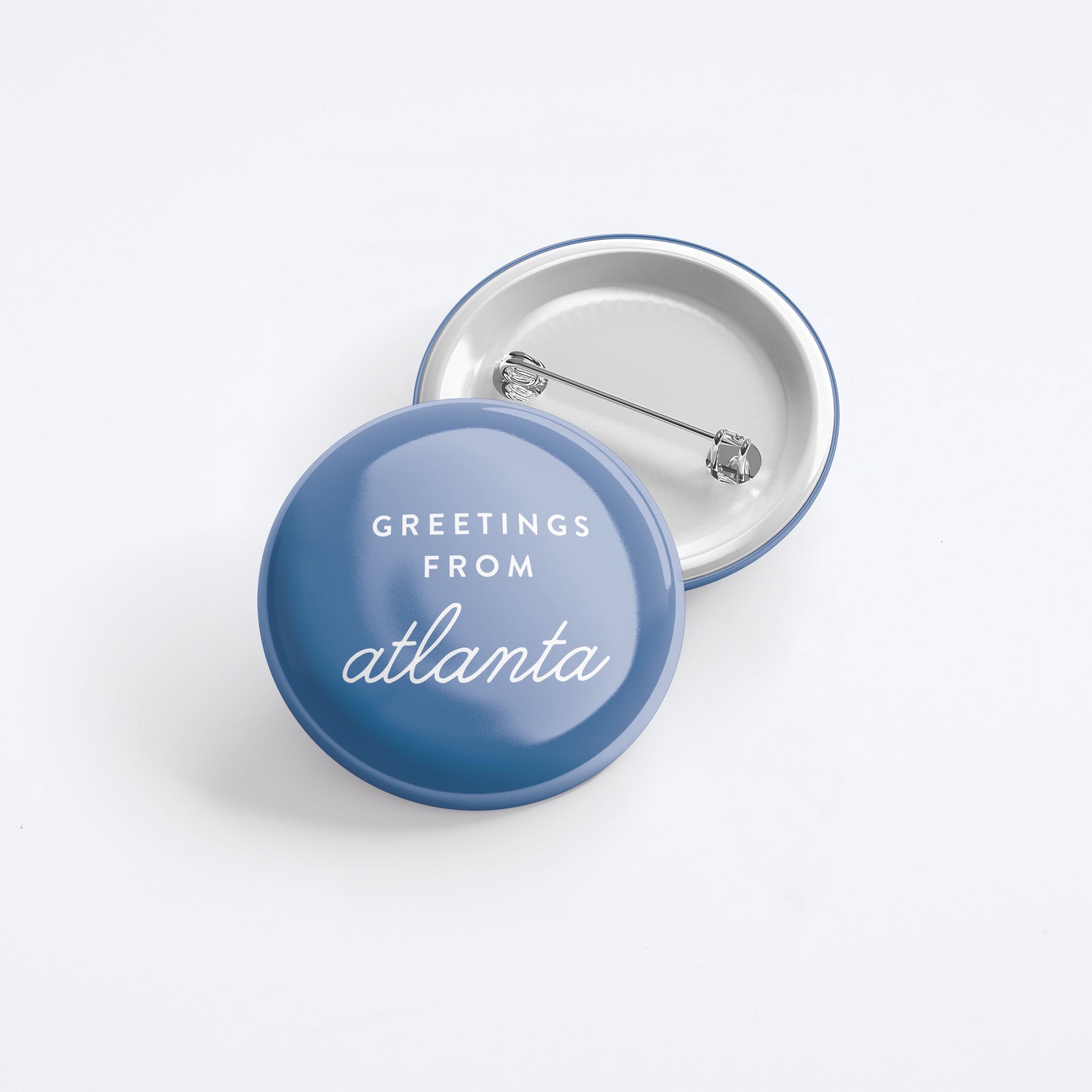 Greetings From Atlanta Button