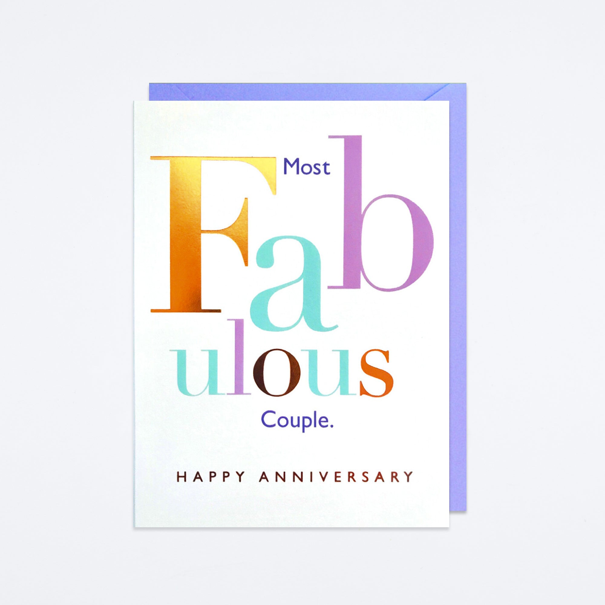Fabulous Couple Anniversary Card