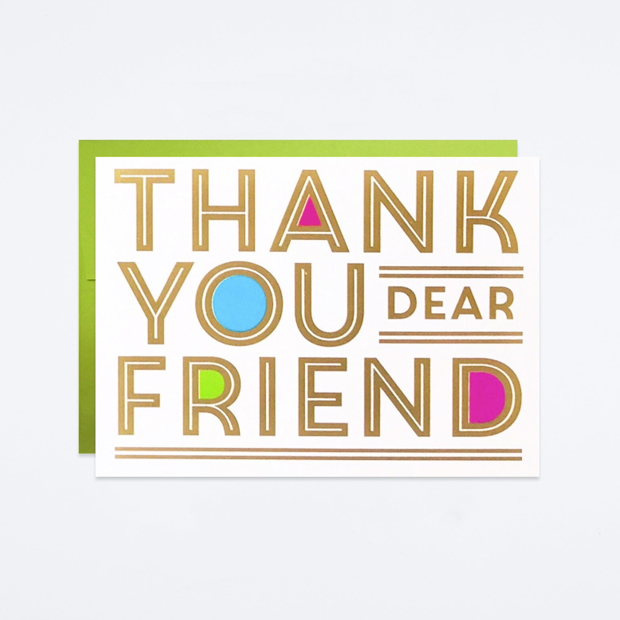 Dear Friend Thank You Card