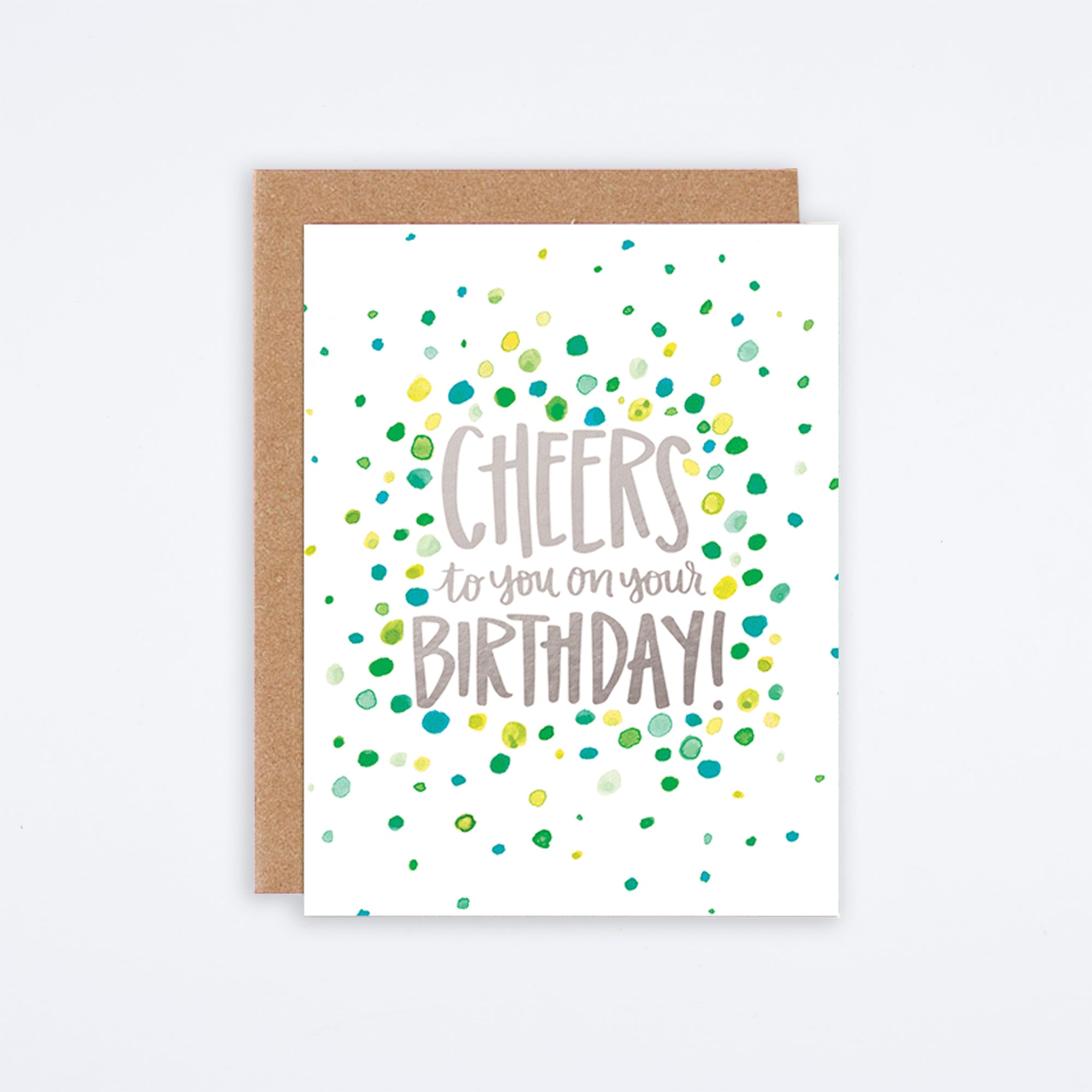 Dot Cheers Birthday Card