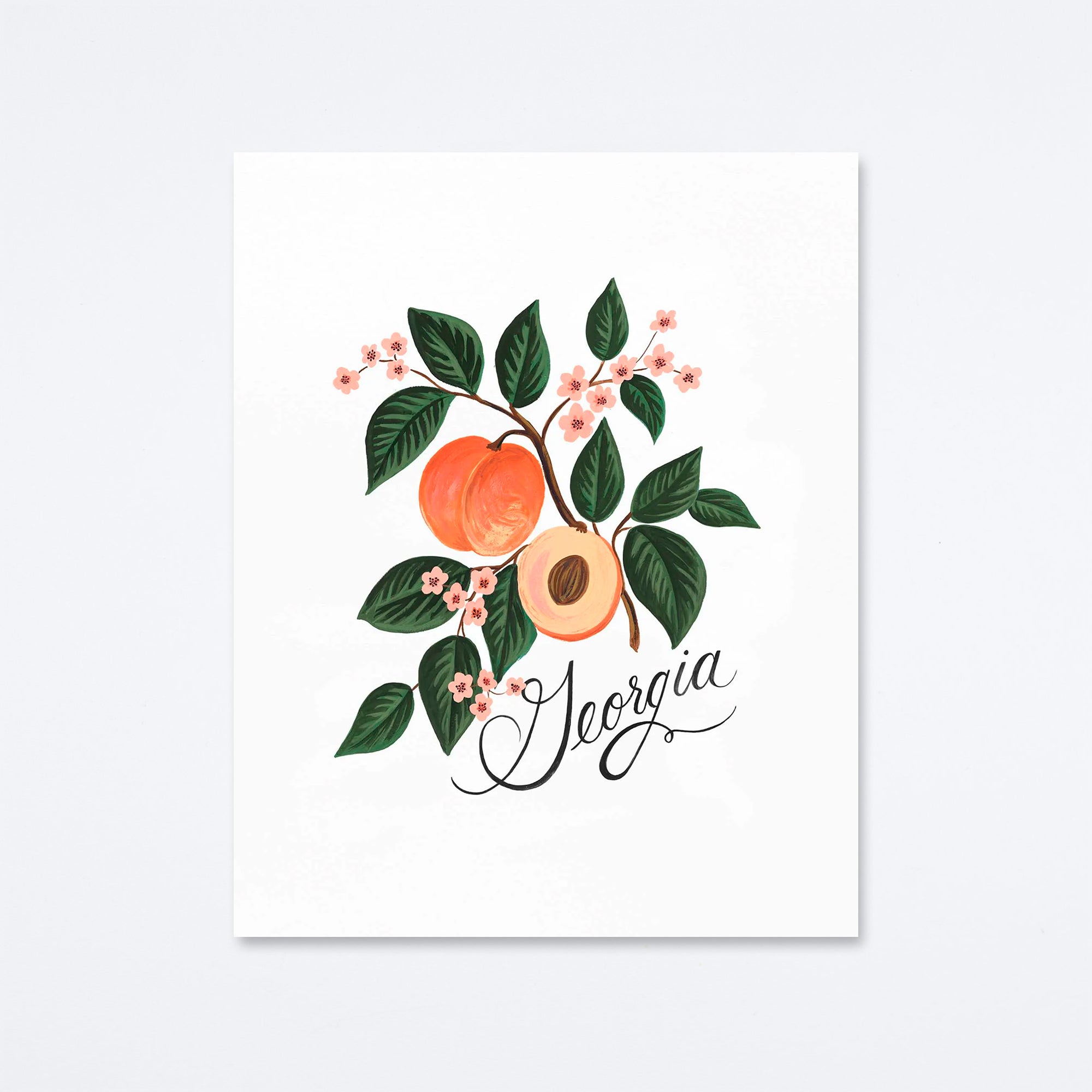 Georgia Peach Art Print