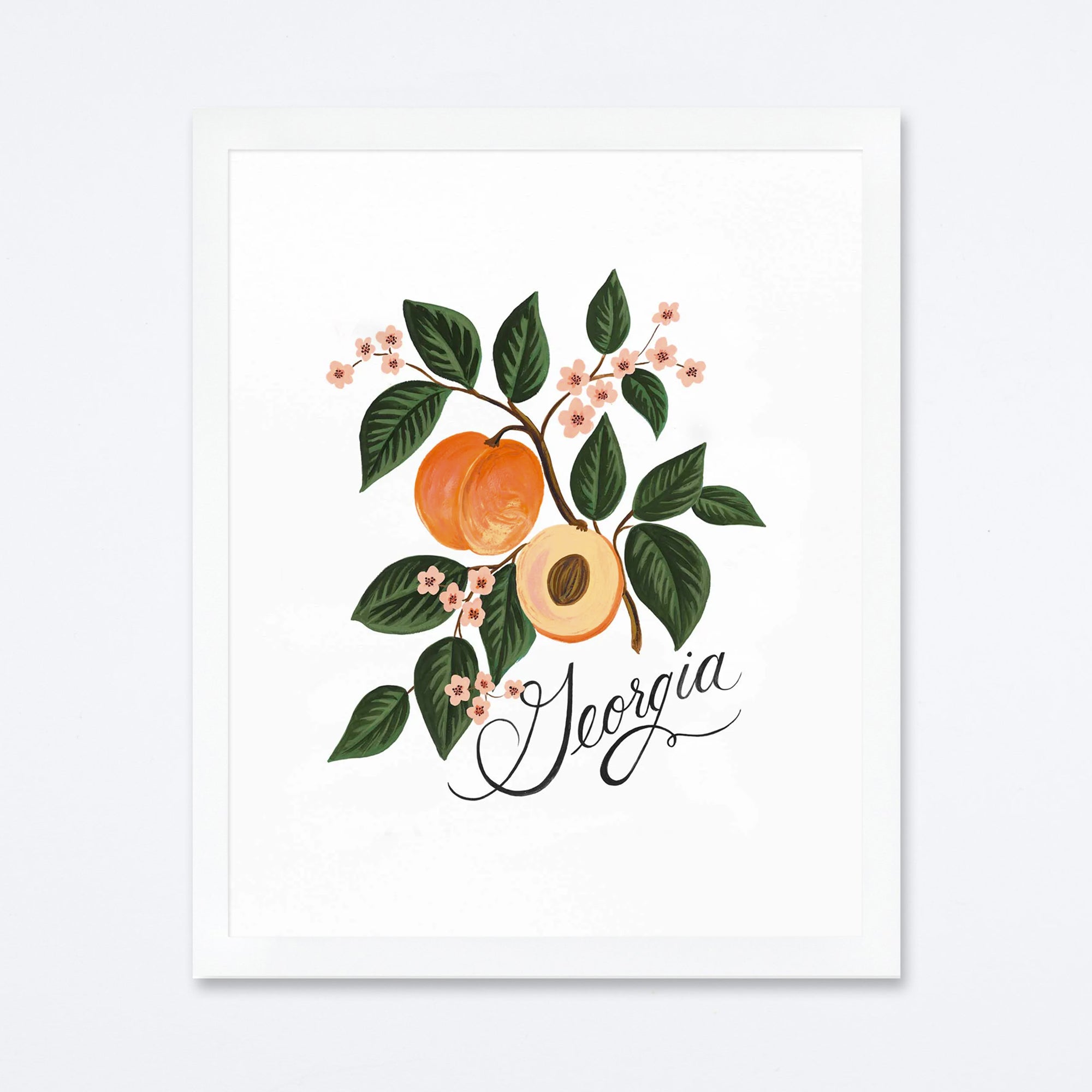 Georgia Peach Art Print