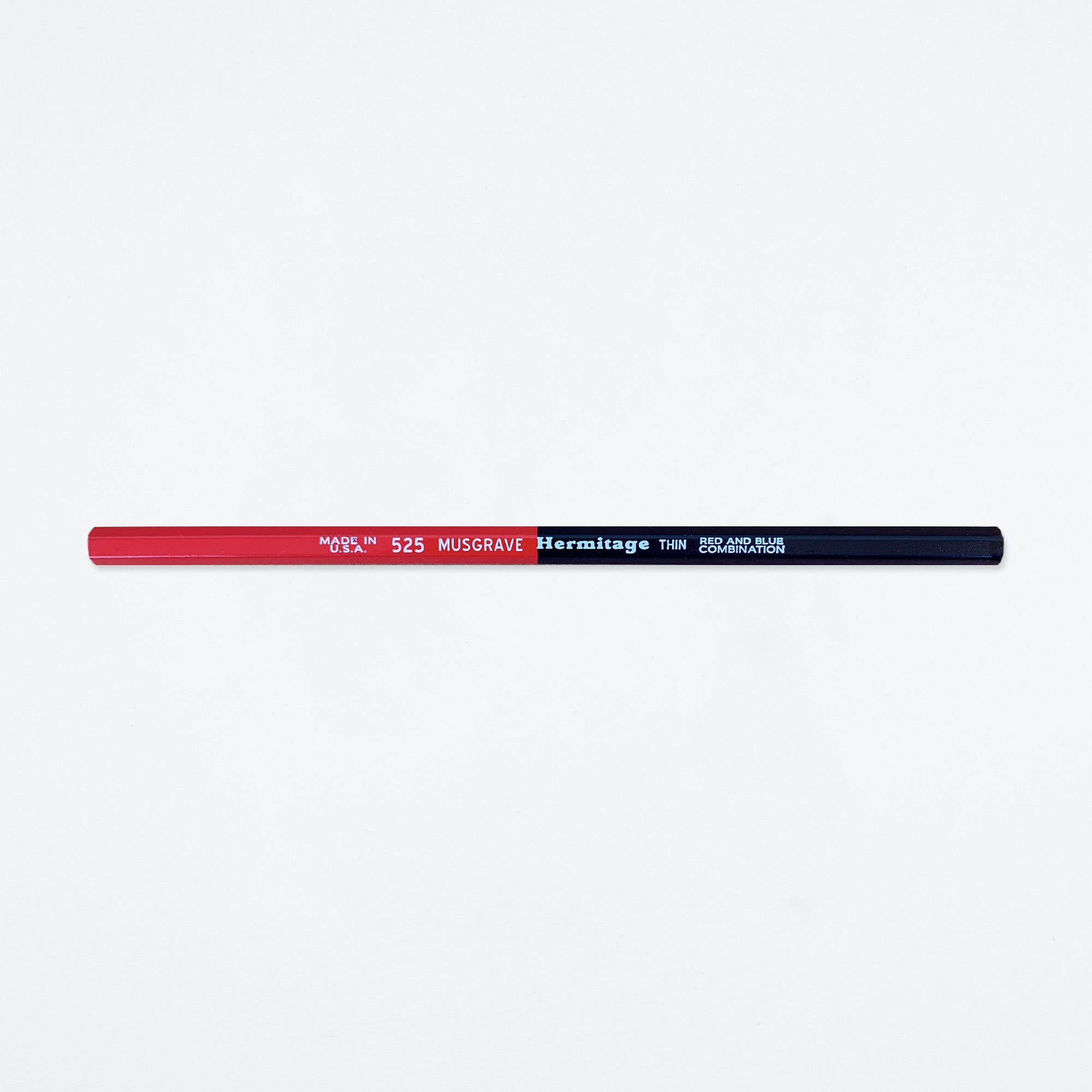 Hermitage Thin Red and Blue Combination Pencil