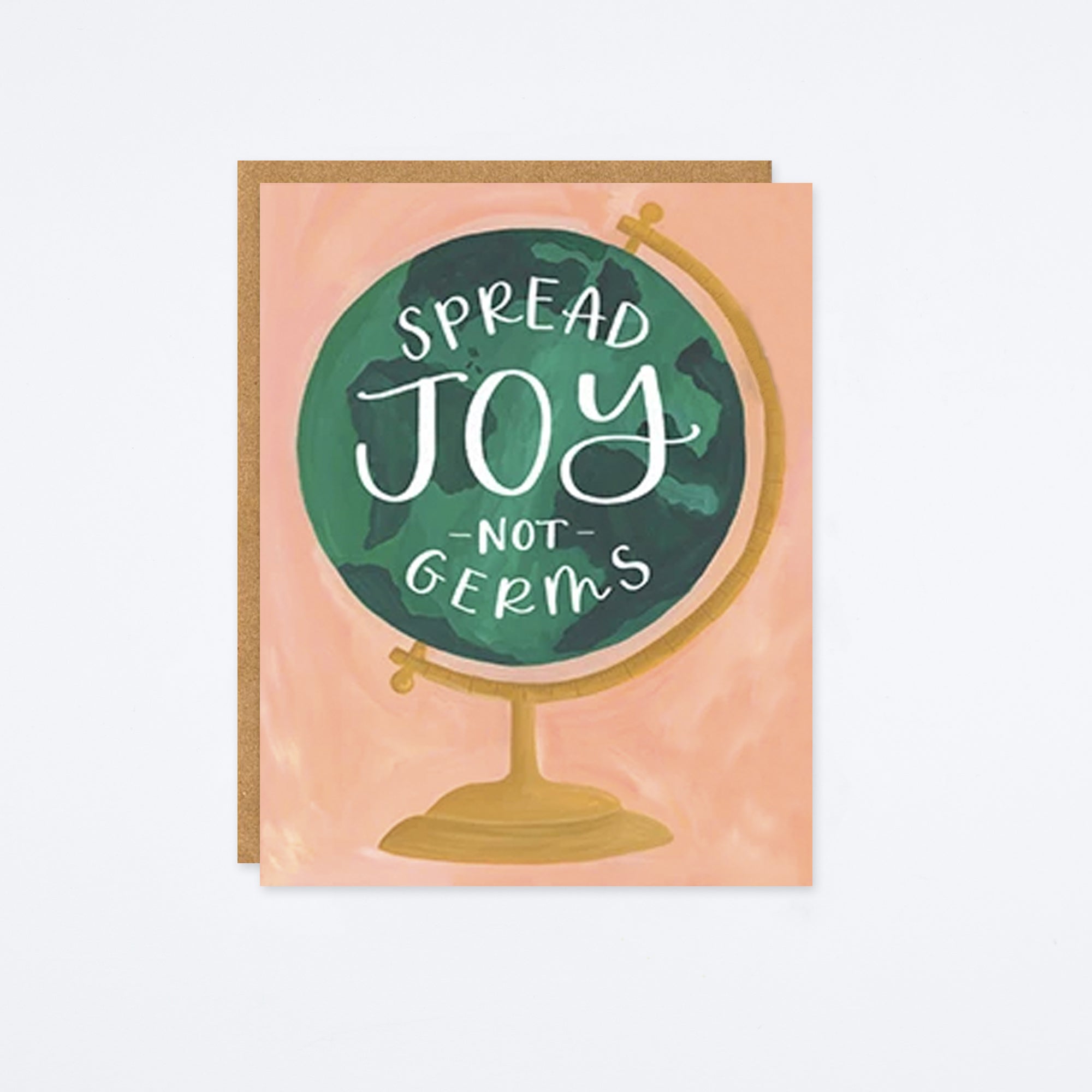 Spread Joy Not Germs Card