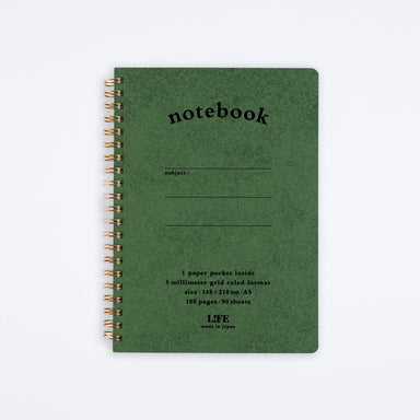 Life Spiral Pocket Notebook A5