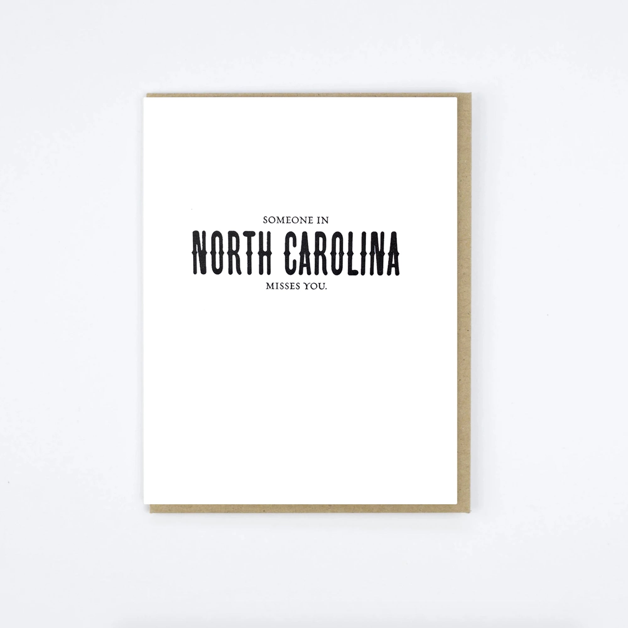 North Carolina Misses Card