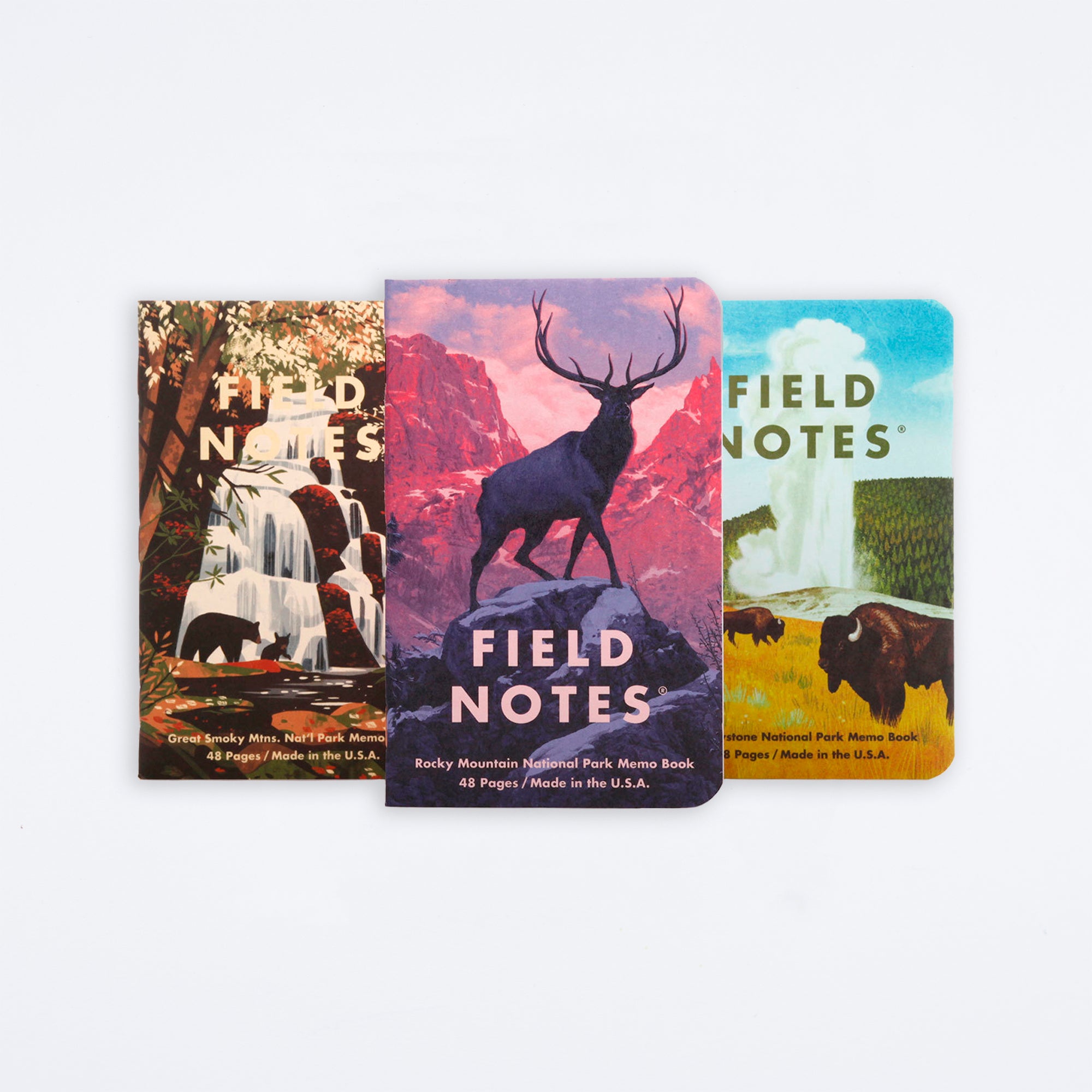National Parks Notebook Set Series C