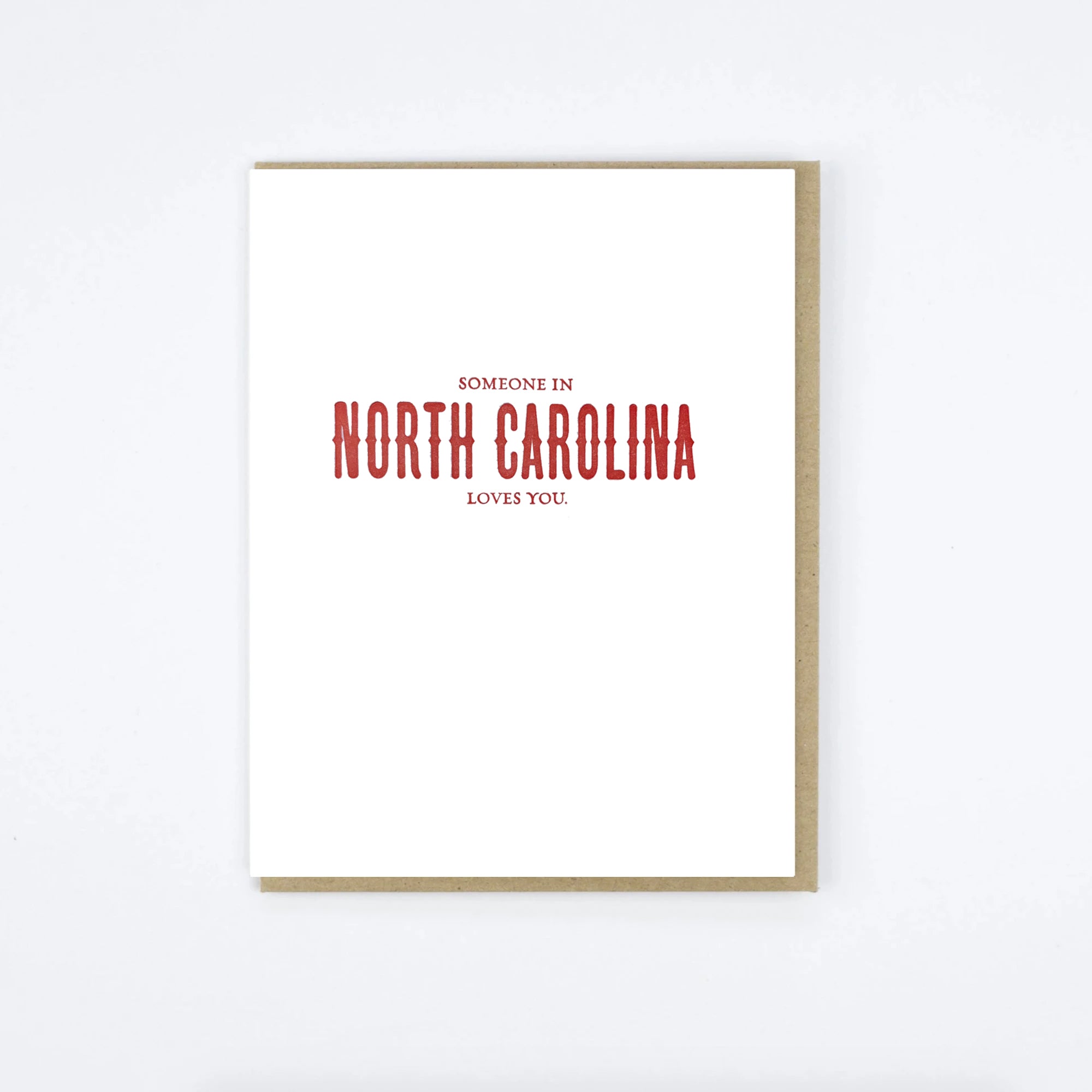 North Carolina Loves Card