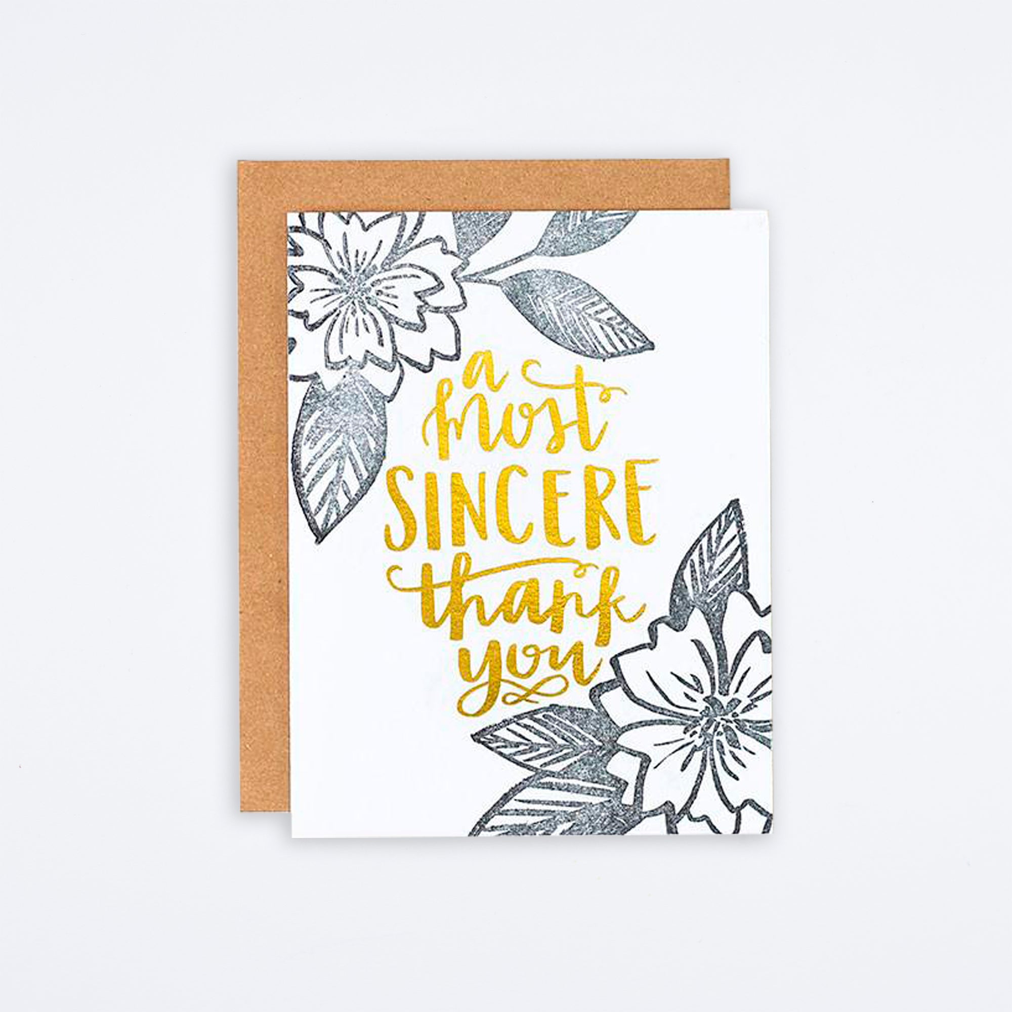 Sincere Thank You Card — Archer Paper Goods