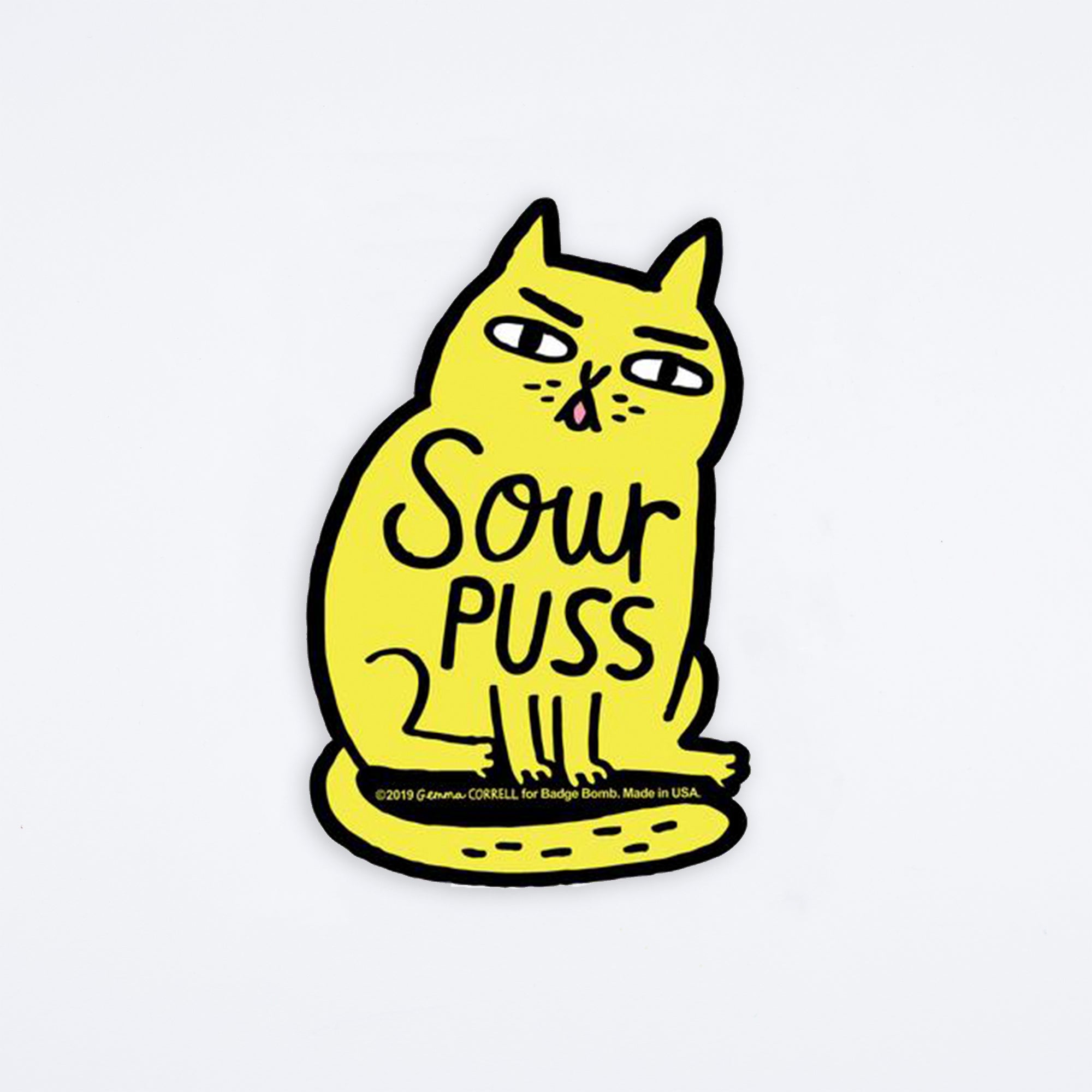 Sourpuss Sticker