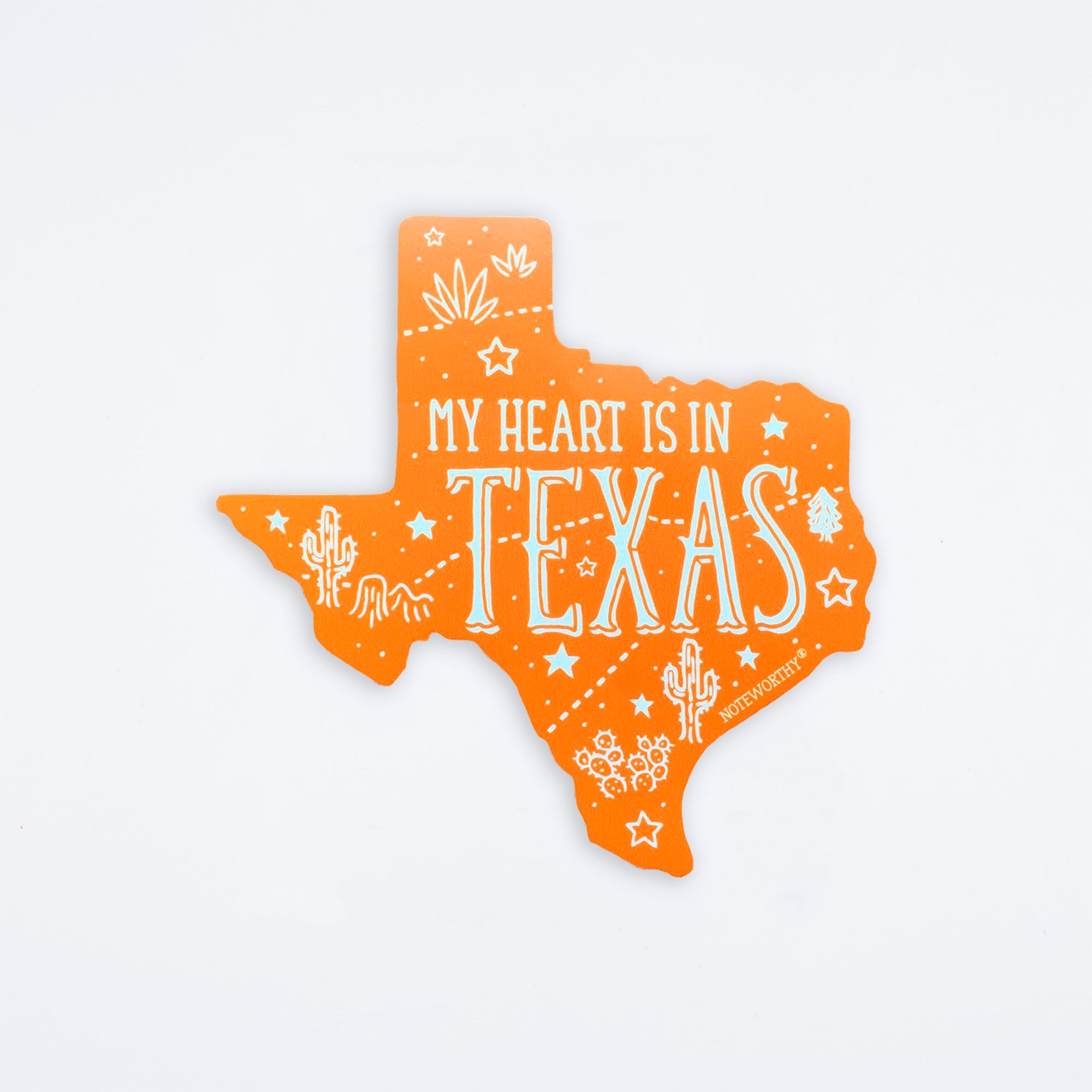 Texas Die Cut Vinyl Sticker