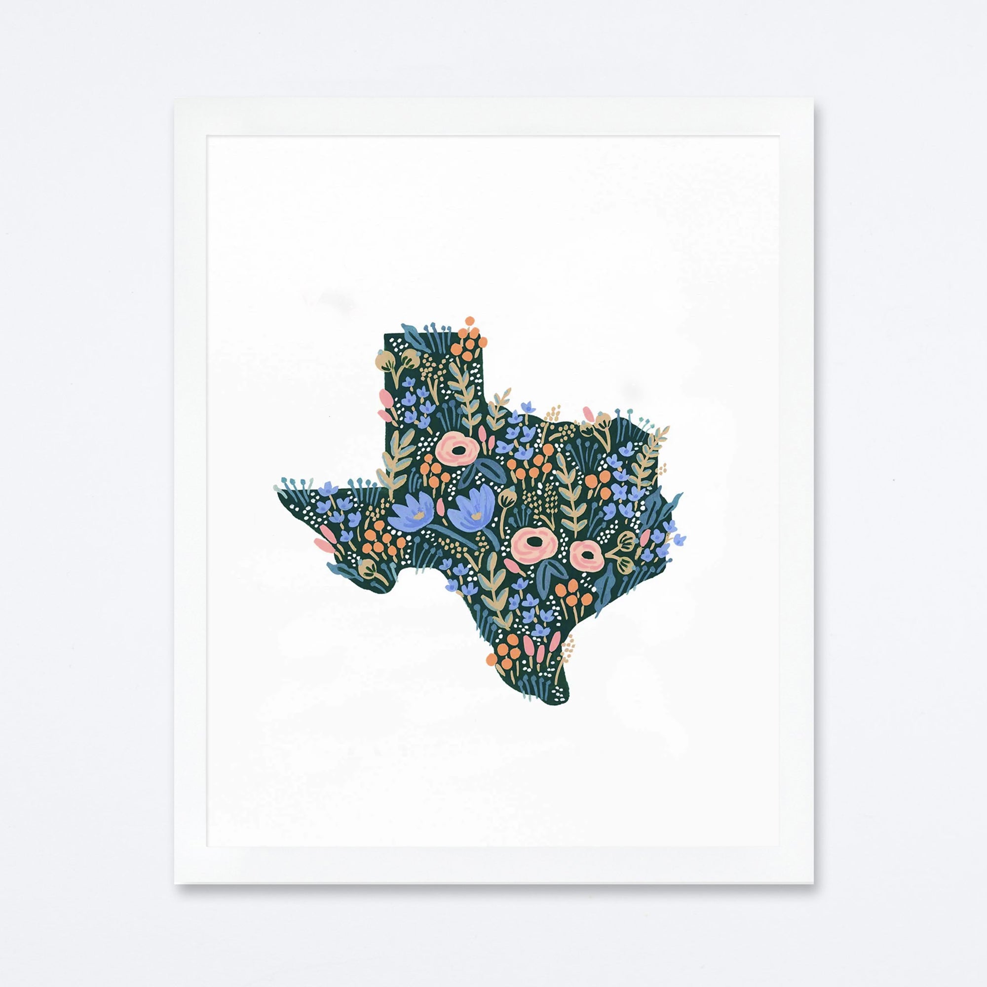 Texas Wildflowers Art Print