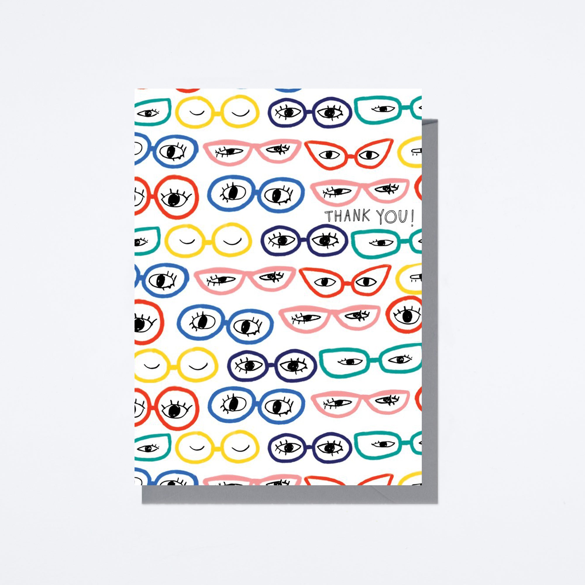 Spectacles Thank You Card